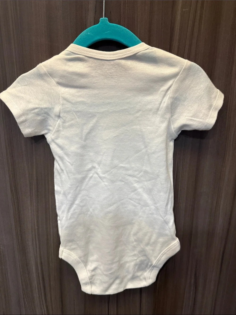 Gerber White Baby Onesie with Black Gaming Graphic